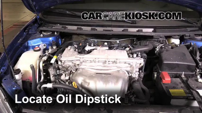 2015 Scion tC 2.5L 4 Cyl. Oil Check Oil Level